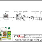 Автоматична лінія для заповнення пестицидами